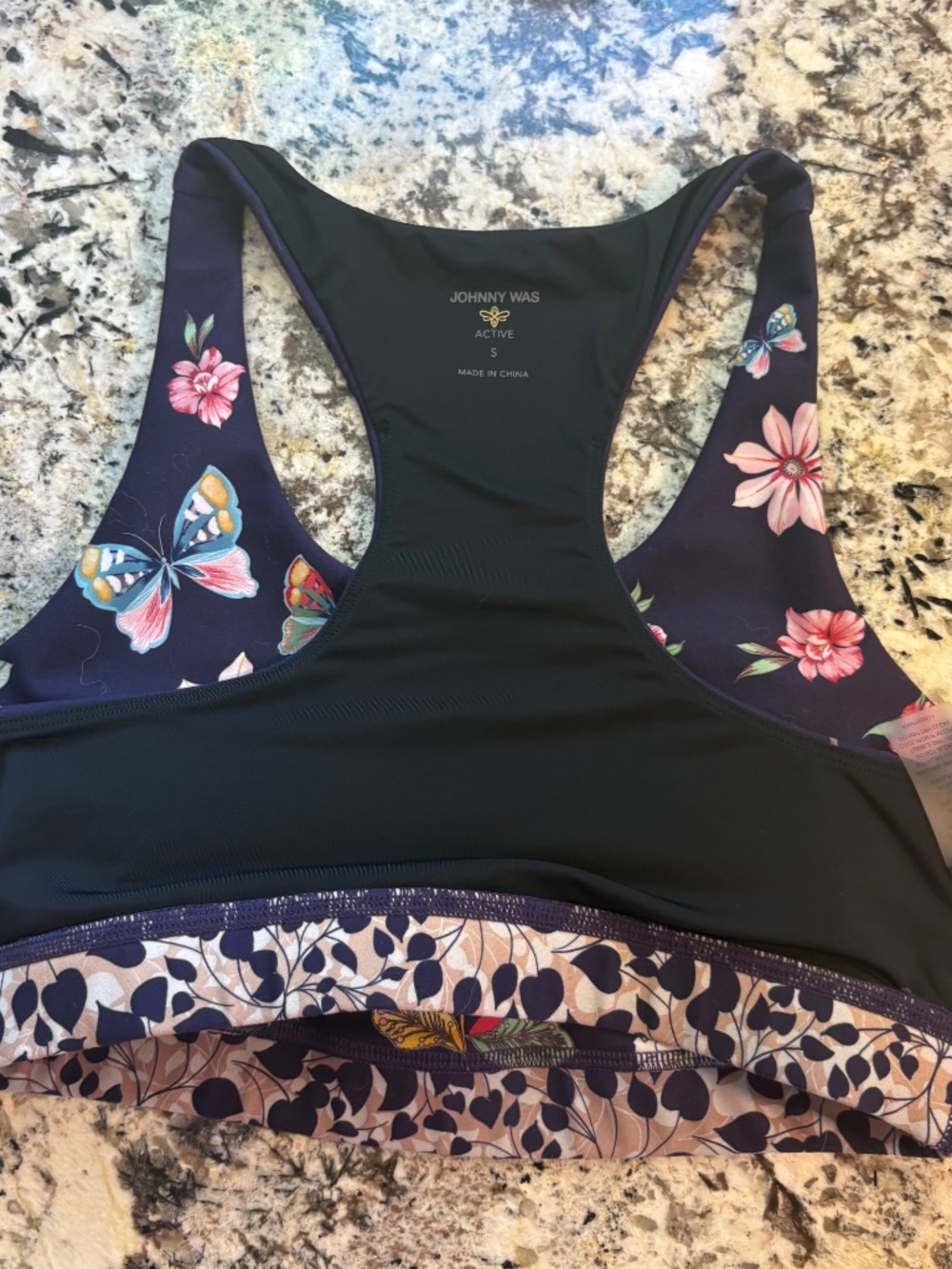 ✨ JOHNNY WAS Joy Vanda Windbreaker Jacket (XS) & Matching Sports Bra Set (S) - Picture 14 of 17